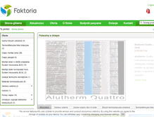 Tablet Screenshot of faktoria.info